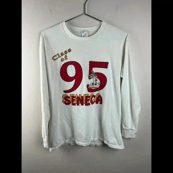 1995 Seneca Nation of Indians Long sleeve shirt size M Made in USA 90s Vintage - Picture 1 of 9